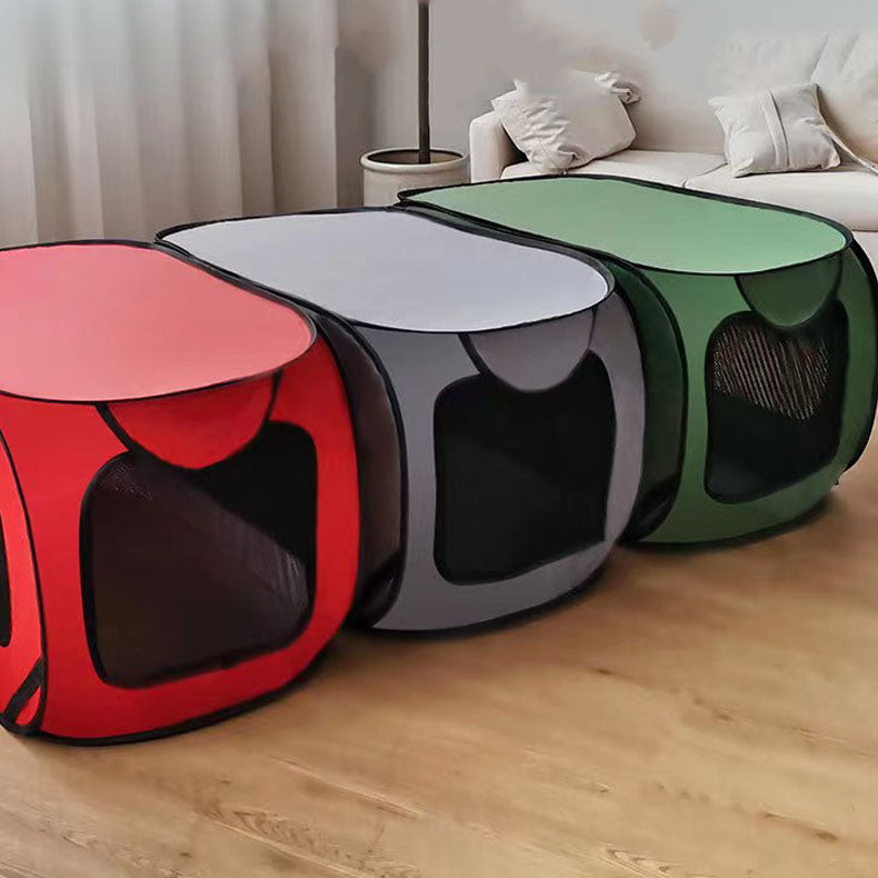 Collapsible Fenced Pet Room