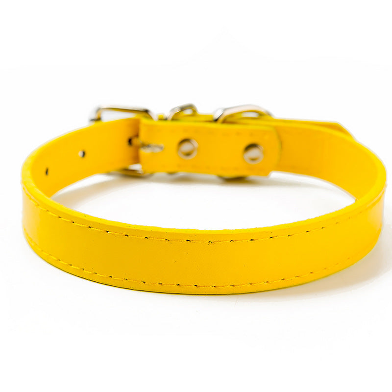 PU Leather Pet Dog Collar