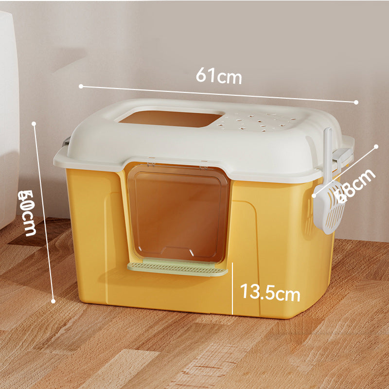 Extra Large Raised Cat Litter Box