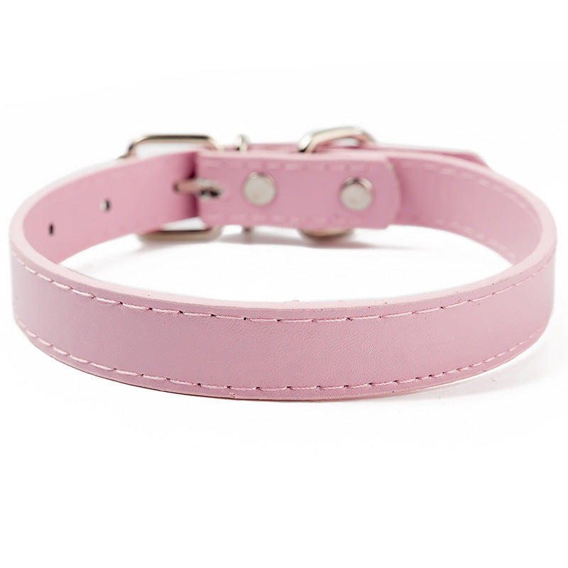 PU Leather Pet Dog Collar