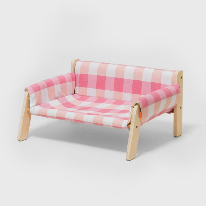 Washable Wooden Pet Bed Sofa