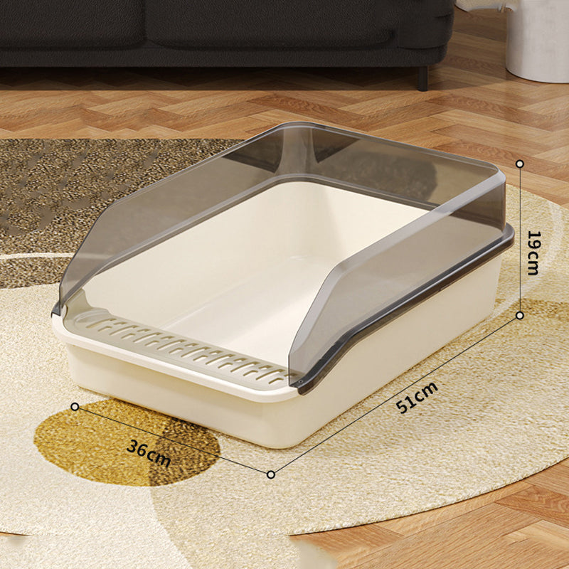 Large Cat Litter Box With Free Litter Scoop