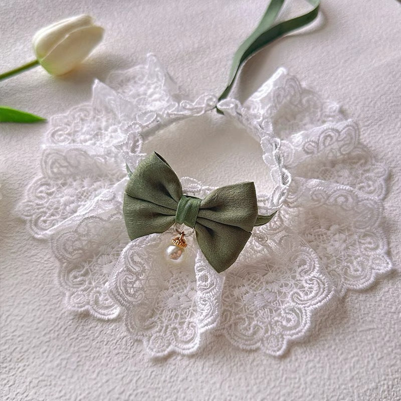 Princess Lace Bow Bandana