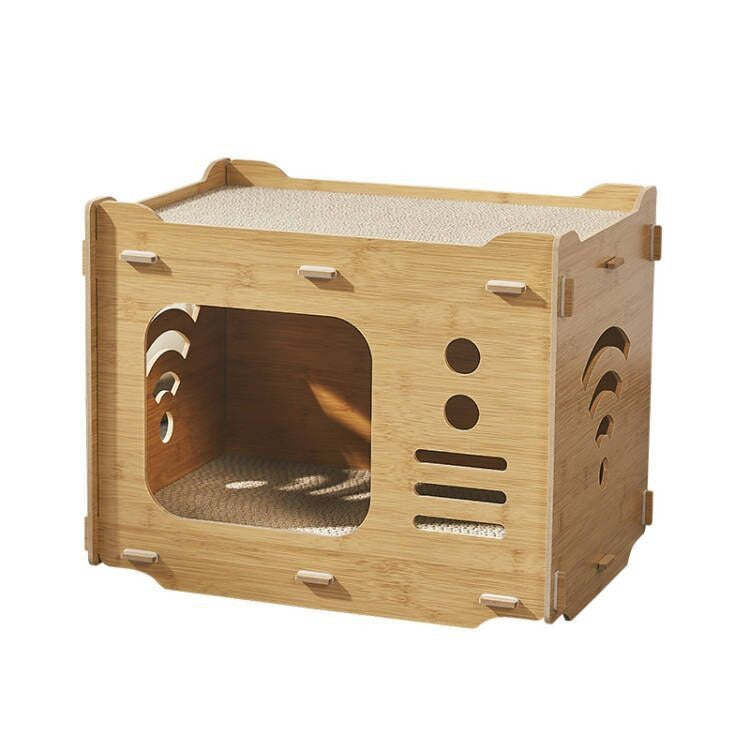 Simple Design Double Cat Climbing Frame