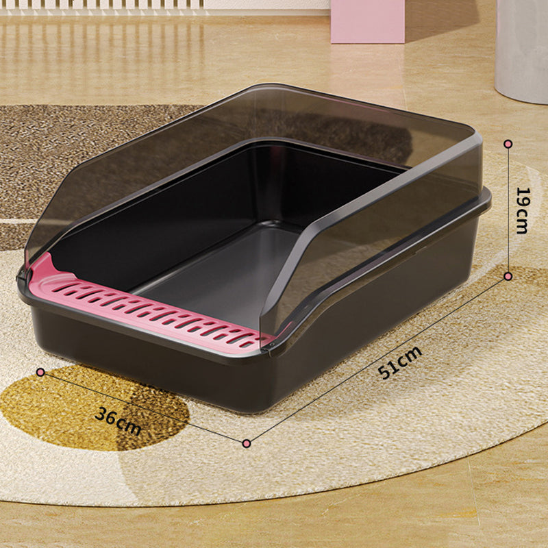 Large Cat Litter Box With Free Litter Scoop